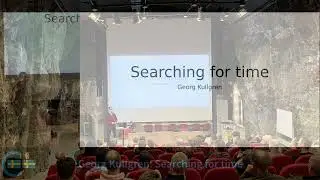 Georg Kullgren: Searching for time