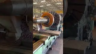 Heavy duty cnc lathe working  #cnc #cnclathe #automation #machine #automation #cncmachining