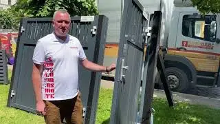 Алюмінієві відкатні ворота ALUTECH!