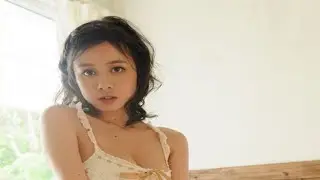 Aimi Yoshikawa in white dress | Lindas Idols