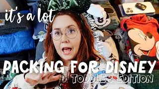 Toddler Pack with Me for Disney World | What to Pack for a Toddler | Disney World 2022