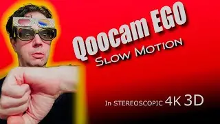 Qoocam EGO Slow Motion - 4K Stereoscopic 3D