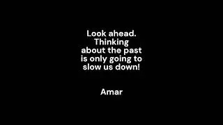 Let go of the past