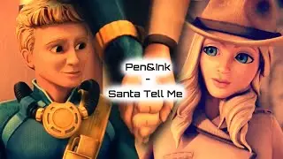 Pen&Ink - Santa Tell Me