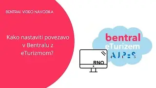 Povezava Bentrala z eTurizmom (nastavitve računa)