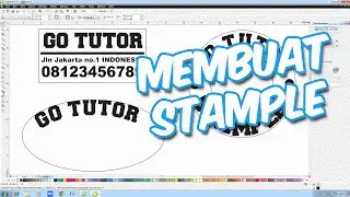 [ TUTORIAL CORELDRAW ] Cara Membuat Stampel Menggunakan Coreldraw Bahasa Indonesia