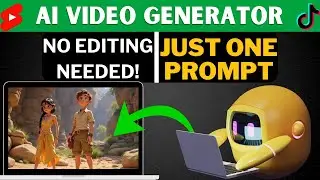 Create AI Animated Videos from JUST ONE Prompt | AI Video Generator
