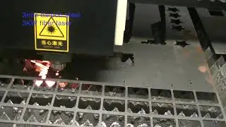 3000W Fiber Laser Cutting 3mm Mild Steel