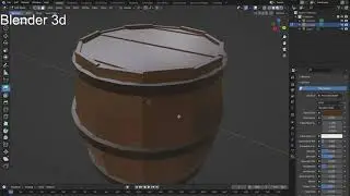 Моделируем деревянную бочку в Blender 3d