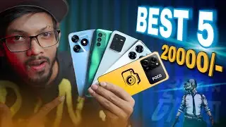 TOP-5 Best Smartphone Around 20K Tk । Best Display, Gaming & Camera 📸