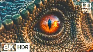 Dinosaurs Up Close Like Never Before | Ultra-Realistic Prehistoric World in 12K HDR