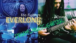 Foo Fighters - Everlong Drums/Bass/Guitar Cover JwS