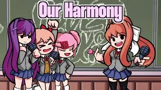 【Friday Night Funkin'】【Doki Doki Takeover Plus!】Our Harmony【FNF】