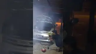 Cara coating lampu kereta supaya nampak macam baru
