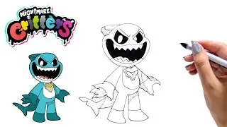 Drawing Maggie Mako Nightmare Critters From Poppy Playtime 4