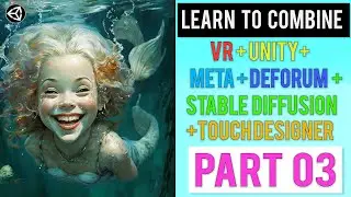 Create Stable Diffusion Images and Deforum Animations in VR with Unity and TouchDesigner - Part 3