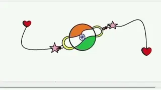 Happy rakshabandhan with Indian flag form#trending#shorts#viral#youtubeshorts#india#rakhi#rakshaband