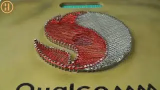 Cara Membuat Logo Qualcomm Snapdragon Menggunakan Kawat