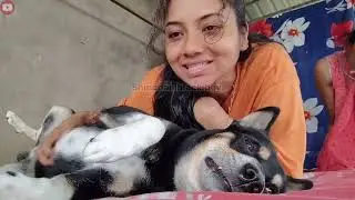 Cute morning fun with my dog Shinchan 🐶 | His angry, cute and happy moments 😍