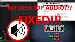 SOLUTION to No Desktop Audio While Using Reaper ASIO!!! Works with any DAW