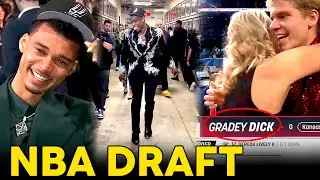 Mga ganap sa NBA Draft, Umiyak ang Alien nag griddy agad si Scoot!| Weird pick ng Lakers at Warriors