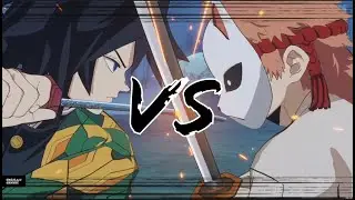 Giyu Tomioka VS Sabito - Demon Slayer The Hinokami Chronicles Gameplay