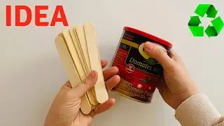 ♻️Konserve Teneke Kutusundan Harika Geri Dönüşüm… Atmıyoruz Dönüştürüyoruz 👍🏻