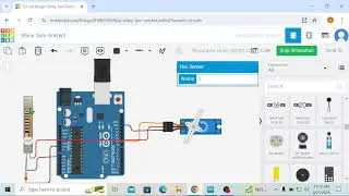 Flex sensor control servo motor using Arduino Uno | Arduino programming