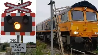 Rare Crossing at Wybourne Level Crossing, Kent
