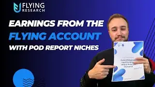 How Much We Earned With The Niches From The Flying Research POD News Report