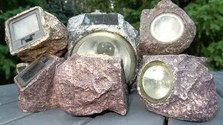 Solar Trash  - what survived after few years in the garden?