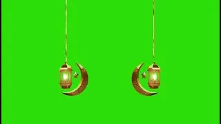 Islamic Lantern Green Screen No Copyright  Free Download Ramadan & Eid Special