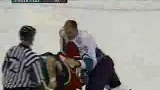 Derek Boogaard vs. Todd Fedoruk