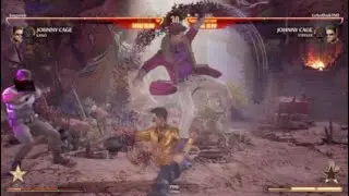 Johnny Cage Bust Nuts😎