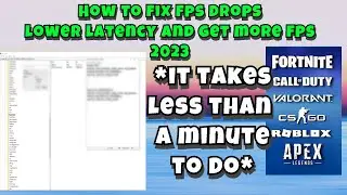 How to get more fps and lower latency with this 2 simple tweaks | Win32PrioritySeparation| 2023