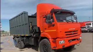 Ломовоз на шасси Камаз-43118 с КМУ Palfinger VM10L74M