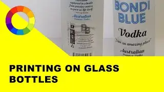 Printing on glass bottles