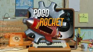 Pogo Rocket - Gameplay [Arcade/2D Platformer/Puzzle/For the whole family]
