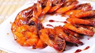 Thai Food - Sweet Shrimp (Goong Wan)