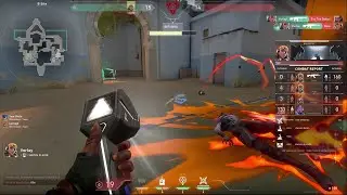 biggest choke in Valorant Competitive (plat game)