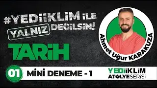 2023 Tarih Yalnız Değilsin Mini Deneme 1