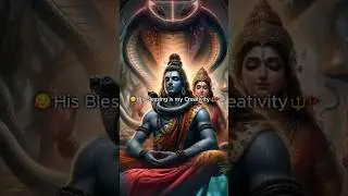 The moment I bowed before him, my life was forever changed. Har Har Mahadev!♥️ 