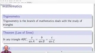 Presentation in LaTeX