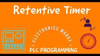 Retentive Timer | PLC Programming