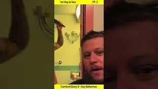 First Day At Sea Aboard The Carnival Glory: After Breakfast Shenanigans!