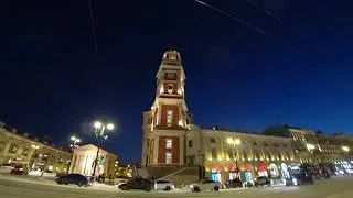 Санкт Петербург. ✅ Зимний день с переходом в вечер. 🦉Очень много снега. ❄️ Большой выпуск. 👌🏻😎