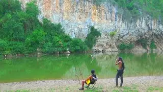 ผาหมีเหนือ-เสือใต้ 2 วัน 1 คืน ตกปลา เดินป่า ปีนผา เข้าถ้ำ แคมป์ปิ้ง [ งัดวัง Fishing For Catfish ]