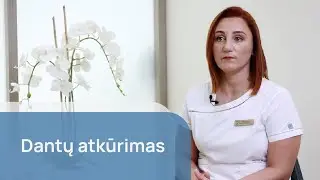 Vieno, kelių ar visų dantų atkūrimas