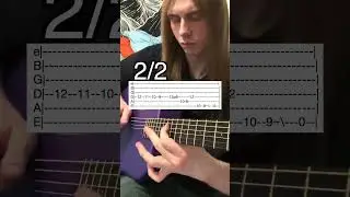 Metallica - For Whom The Bell Tolls [Bass Intro on Guitar] (With Tabs)