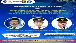 WEBINAR PENDIDIKAN Kabupaten Sukabumi (Pendidikan literasi digital )